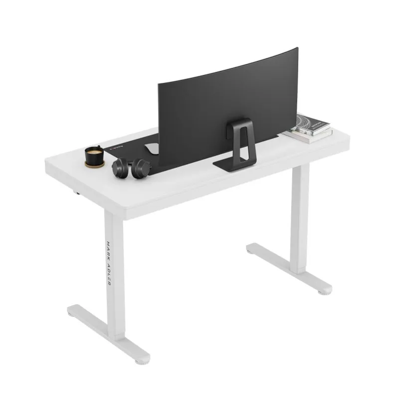 Leader 8.2 White Electric Office Desk 120 cm – view 7