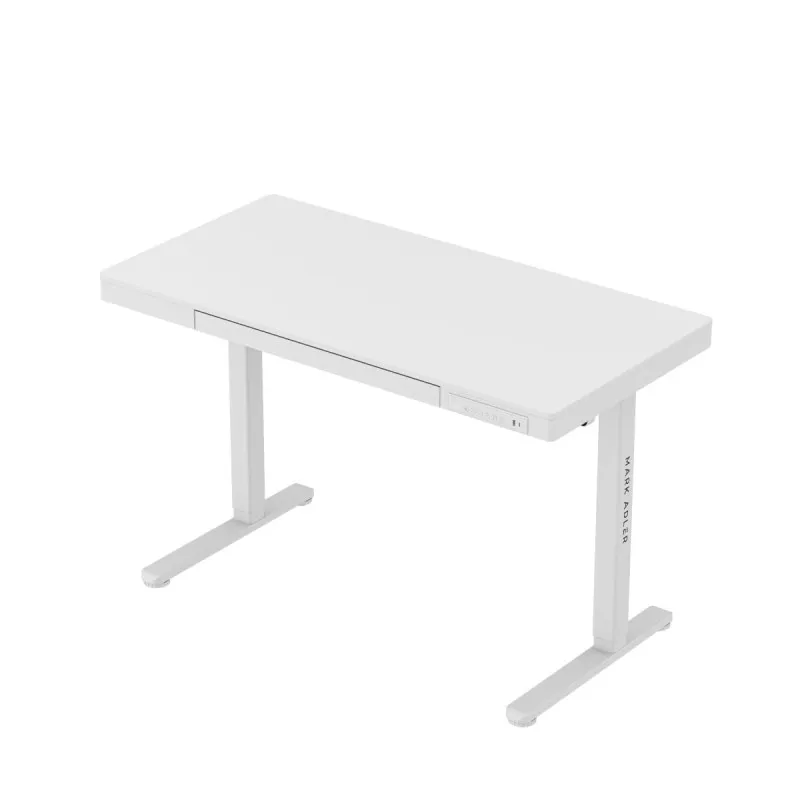 Leader 8.2 White Electric Office Desk 120 cm – view 10