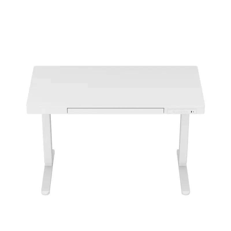 Leader 8.2 White Electric Office Desk 120 cm – view 12