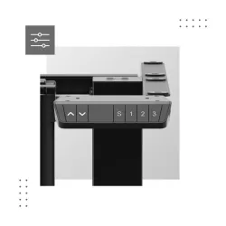 Xeno 7.6 Electric Standing Desk with Dual Motors – view 4