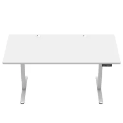 Leader 7.6 White Electric Office Desk 160 cm – view 9