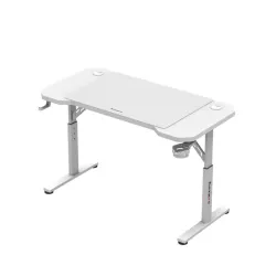 Hero 2.6 Gaming Desk White 120 cm with Adjustable Height – view 8