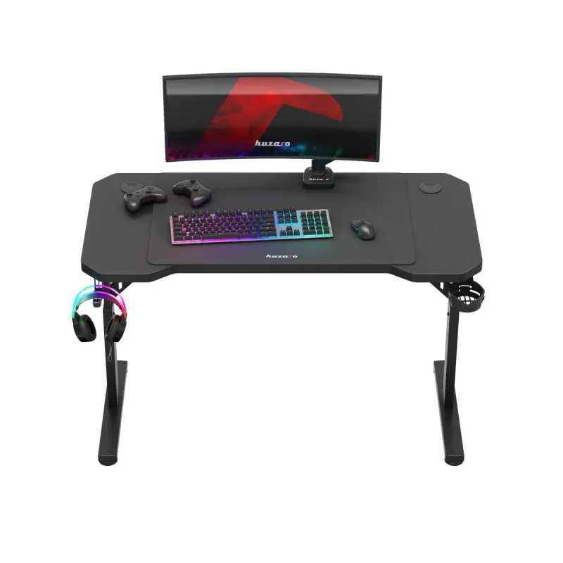 Hero 2.6 Gaming Desk Black 120 cm with Adjustable Height – view 11