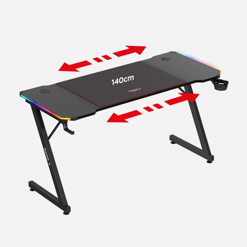 Hero 3.3 Black Gaming Desk 140 cm – view 8