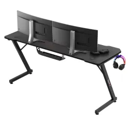 Hero 4.8 Gaming Desk Black 160 cm – view 8