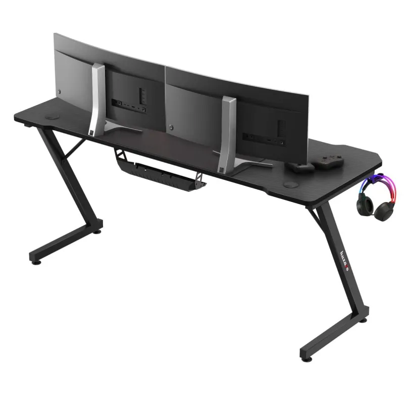 Hero 4.8 Gaming Desk Black 160 cm – view 8