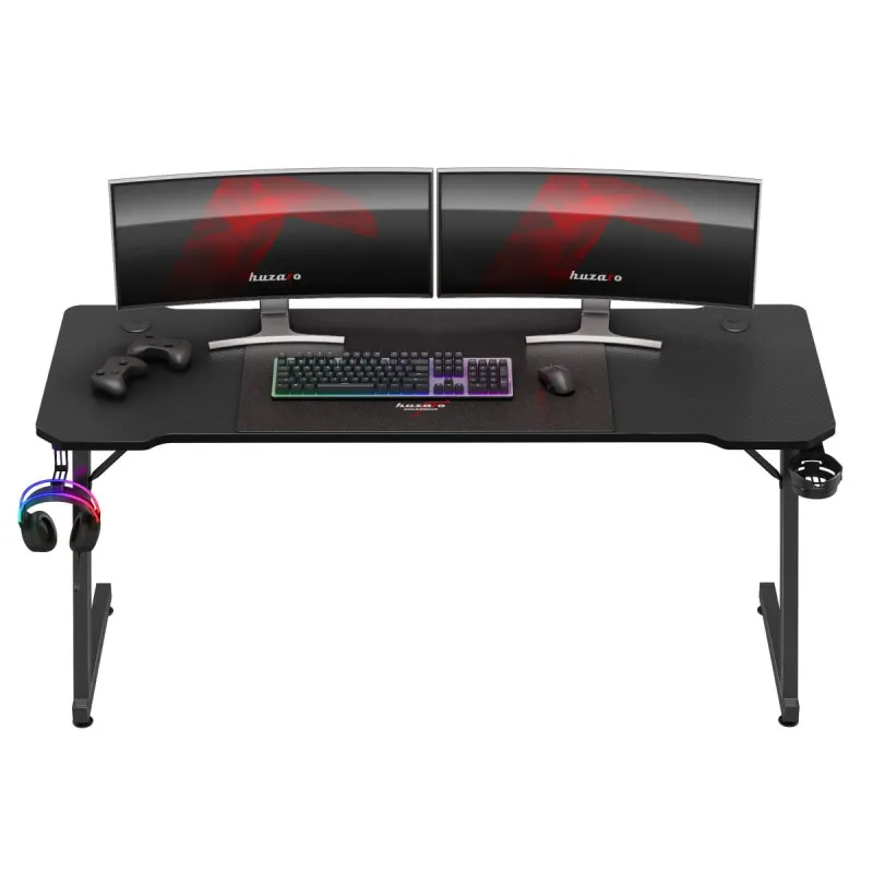 Hero 4.8 Gaming Desk Black 160 cm – view 10