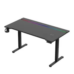 Hero 8.7 RGB Black Electric Gaming Desk 140 cm – view 7