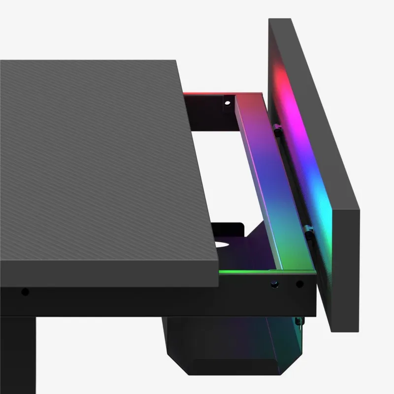 Hero 8.7 RGB Black Electric Gaming Desk 140 cm – view 18