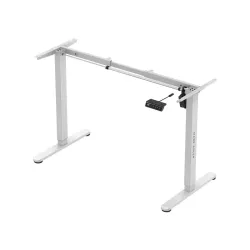 Xeno 2.1 Electric Desk Frame White – view 7