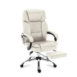 Boss 6.0 Beige Office Chair with Massage – view 2