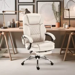 Boss 6.0 Beige Office Chair with Massage – view 12