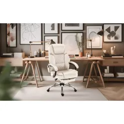 Boss 6.0 Beige Office Chair with Massage – view 13