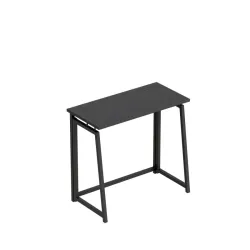 Leader 1.5 Folding Office Desk 80 cm Black – view 2