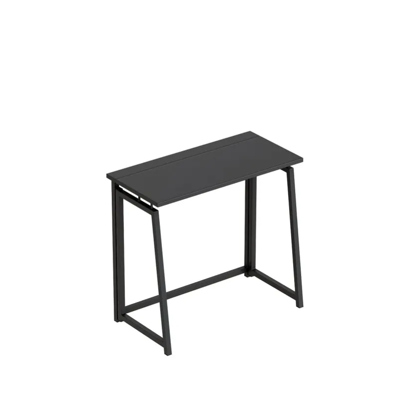 Leader 1.5 Folding Office Desk 80 cm Black – view 2