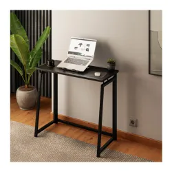 Leader 1.5 Folding Office Desk 80 cm Black – view 4