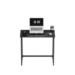 Leader 1.5 Folding Office Desk 80 cm Black – view 6
