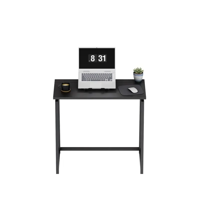 Leader 1.5 Folding Office Desk 80 cm Black – view 6