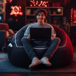 Comfy Corduroy Pouf – view 9