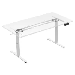 Xeno 4.5 White Electric Desk Frame