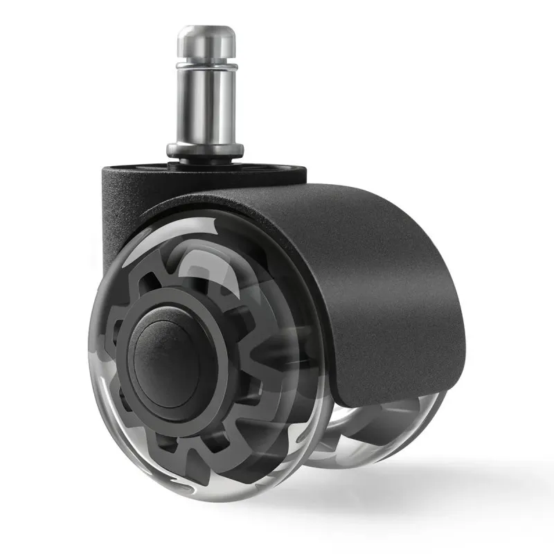 Wheels 3.0 Black, durable gaming chair casters