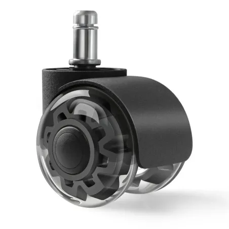 Wheels 3.0 Black, durable gaming chair casters