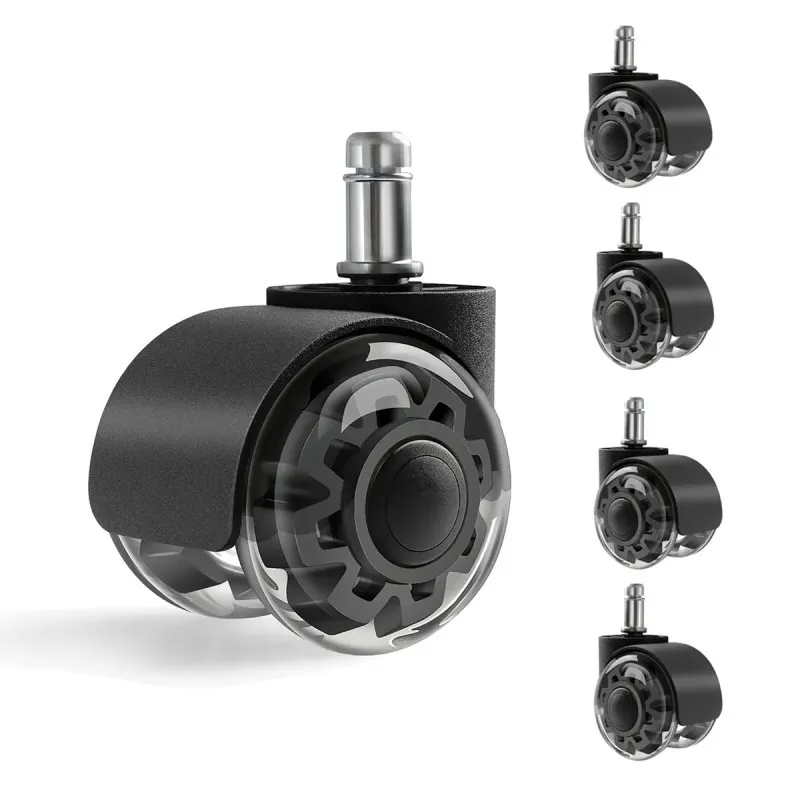 Wheels 3.0 Black Office Chair Casters 11