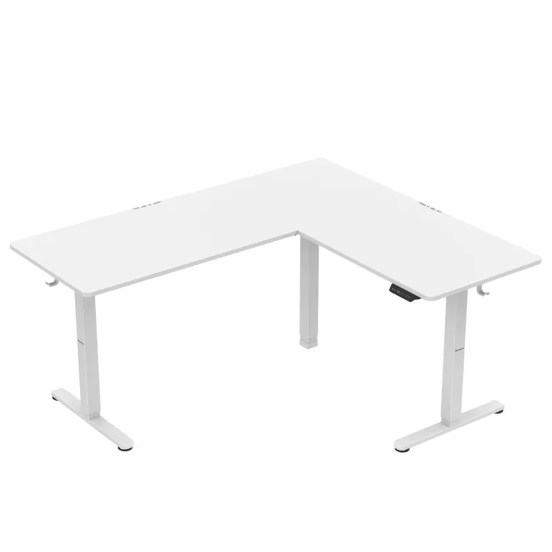 Hero 9.5 Electric Corner Gaming Desk White 160 cm – view 2