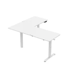 Hero 9.5 Electric Corner Gaming Desk White 160 cm – view 5