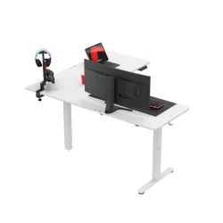 Hero 9.5 Electric Corner Gaming Desk White 160 cm – view 6