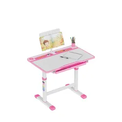 Study 3.0 Pink Adjustable Children's Desk 66 cm