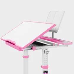 Study 3.0 Pink Adjustable Children's Desk 66 cm – view 3