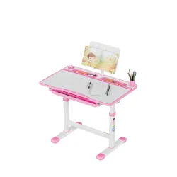 Study 3.0 Pink Adjustable Children's Desk 66 cm – view 7