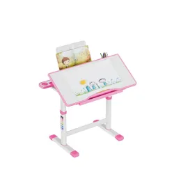 Study 3.0 Pink Adjustable Children's Desk 66 cm – view 11