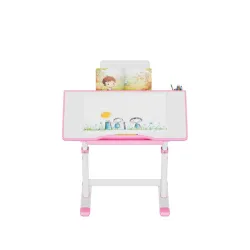 Study 3.0 Pink Adjustable Children's Desk 66 cm – view 20
