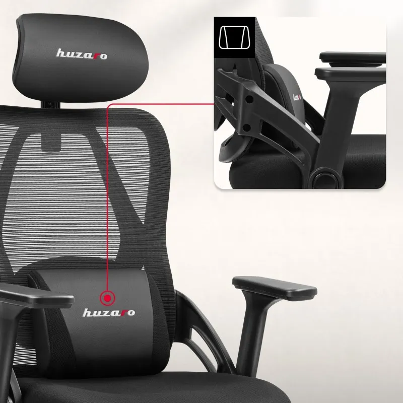 Huzaro Combat 2.7 Black Gaming Chair 2