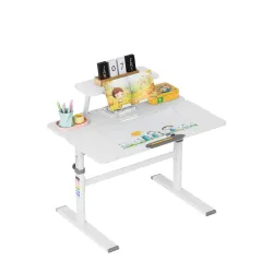 Study 3.7 Grey Adjustable Children's Desk 90 cm