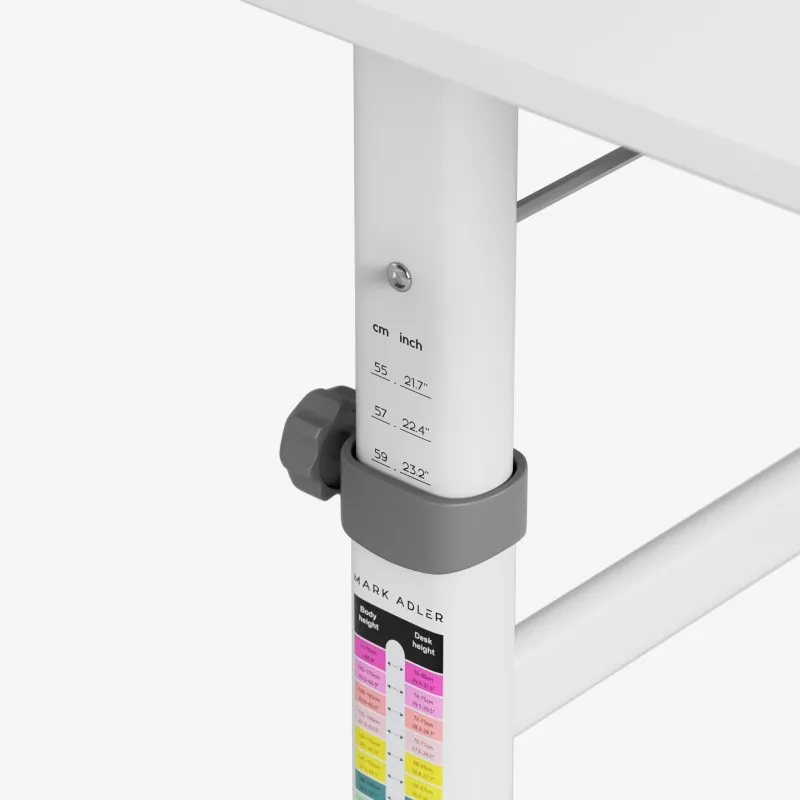 Study 3.7 Grey Adjustable Children's Desk 90 cm – view 4
