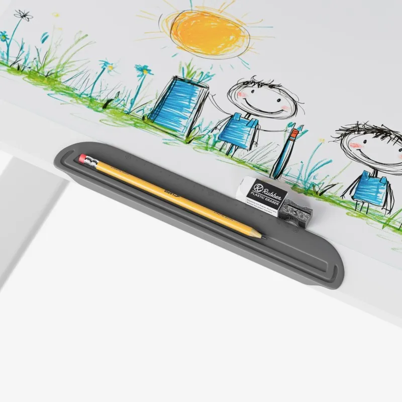 Study 3.7 Grey Adjustable Children's Desk 90 cm – view 5