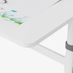 Study 3.7 Grey Adjustable Children's Desk 90 cm – view 7