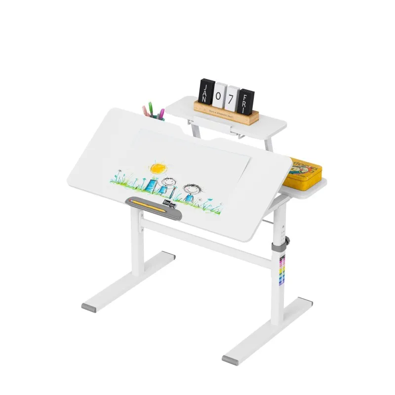 Study 3.7 Grey Adjustable Children's Desk 90 cm – view 8