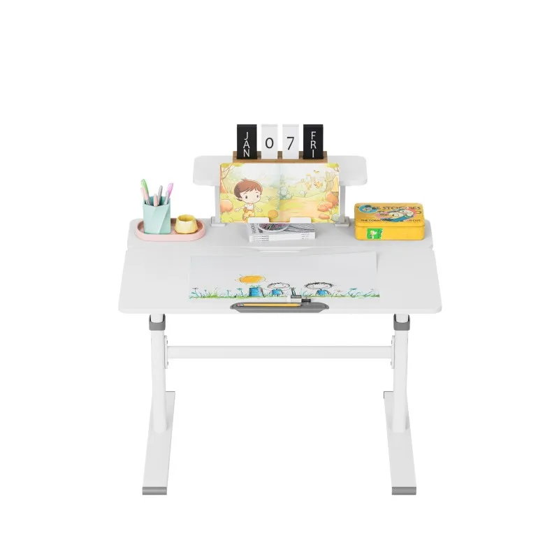 Study 3.7 Grey Adjustable Children's Desk 90 cm – view 10