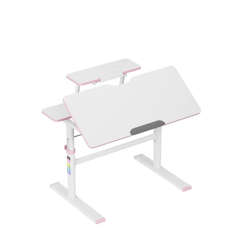 Study 3.7 Pink Adjustable Children's Desk 90 cm – view 2