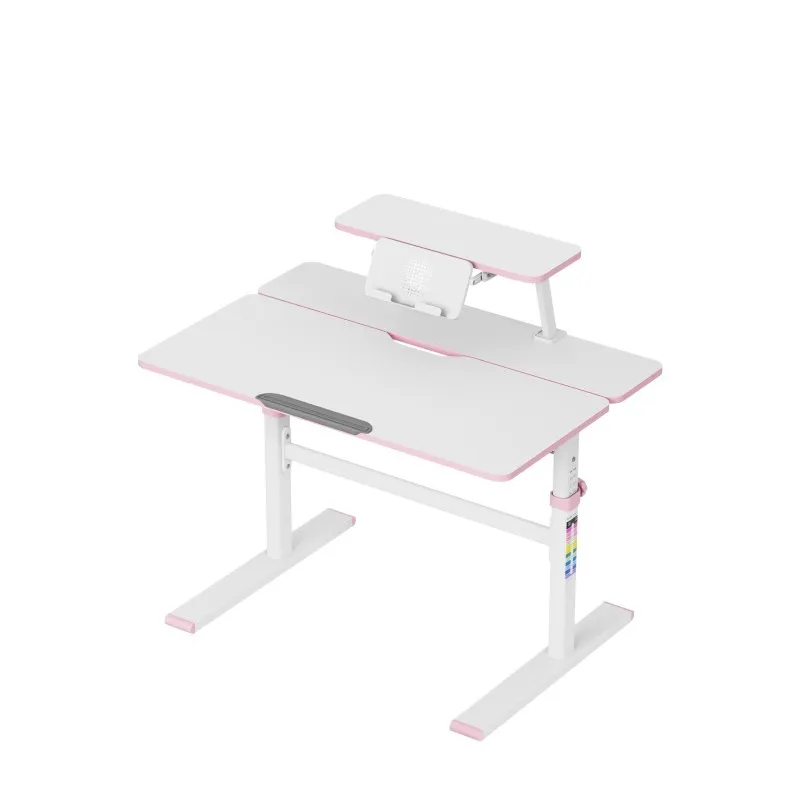 Study 3.7 Pink Adjustable Children's Desk 90 cm – view 15