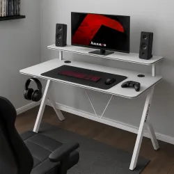 Hero 1.9 White Gaming Desk 120 cm – view 7