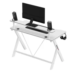Hero 1.9 White Gaming Desk 120 cm – view 9
