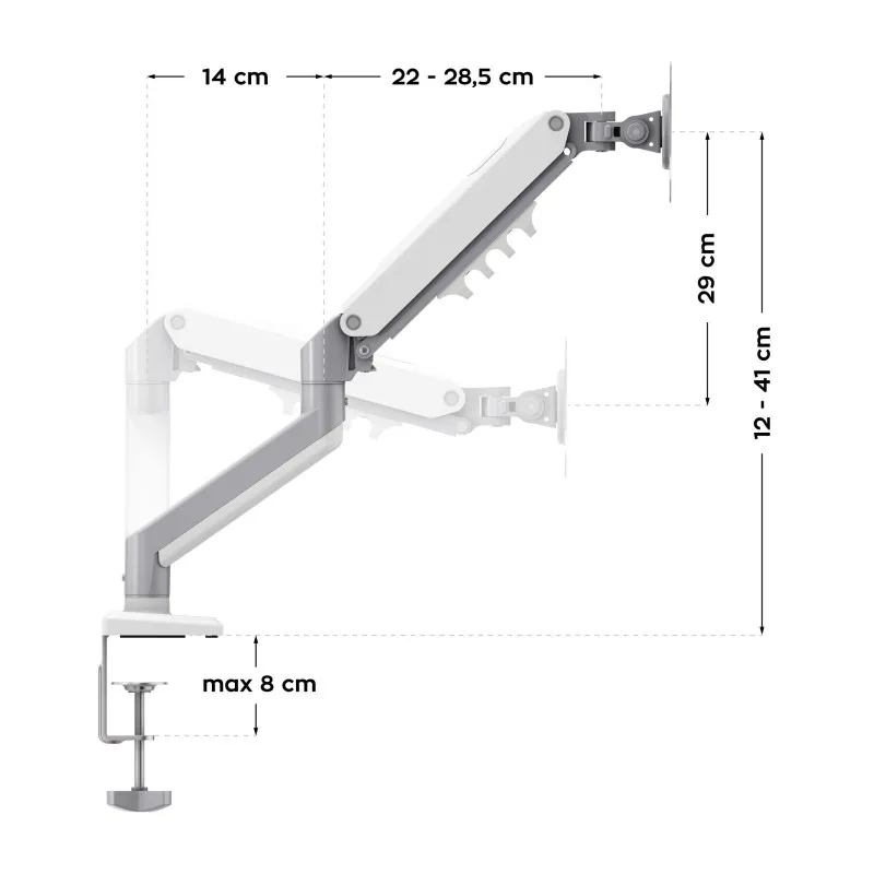Flow 4.0 Dual Monitor Arm Mount 13