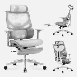 Expert 8.7 Grey Mesh Ergonomic Gaming Chair 16