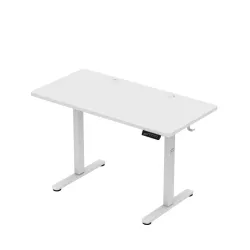 Leader 6.9 Electric Office Desk 120 cm White – view 8