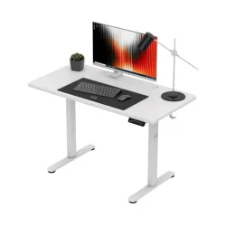 Leader 6.9 Electric Office Desk 120 cm White – view 9